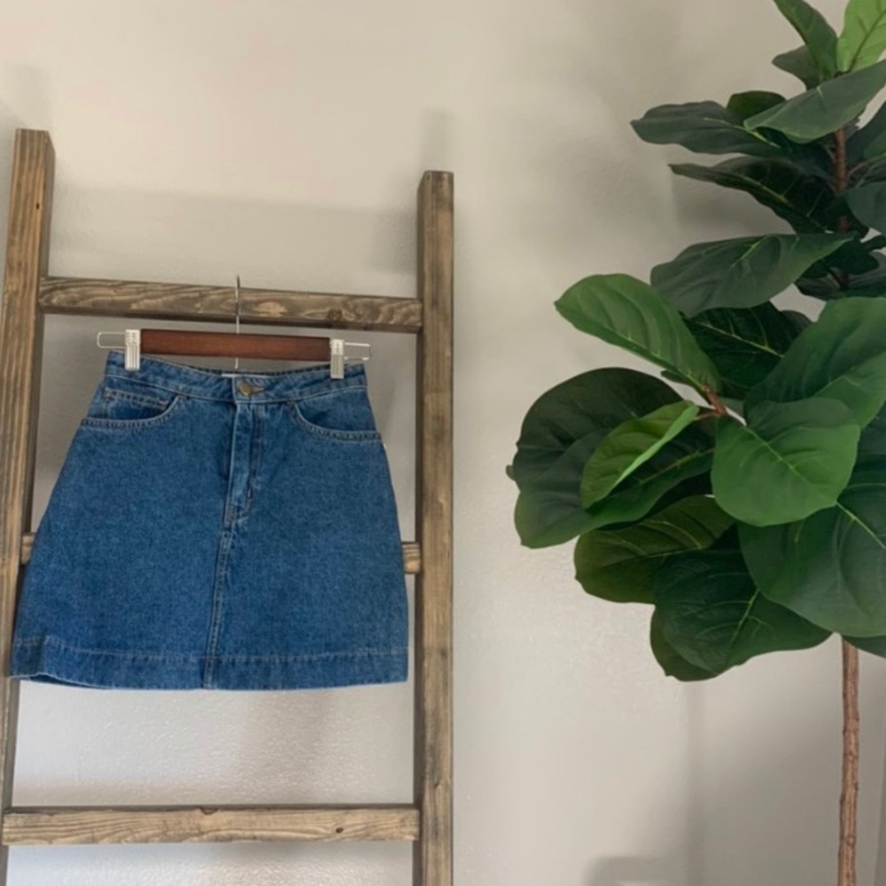 Jean skirt